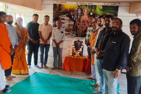 કાલાવડ ખાતે “હિન્દુ હૃદય સમ્રાટ છત્રપતિ શિવાજી મહારાજ” ની જયંતી નિમિત્તે પુષ્પાંજલિ કાર્યક્રમ