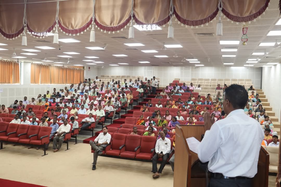 કે.વી.કે. વઘઈ ખાતે “પીએમ ધન ધાન્ય કૃષિ યોજના” અંતર્ગત જાગૃતિ કાર્યક્રમનું આયોજન કરવામાં આવ્યુ