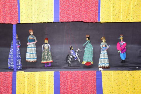 સ્ટેચ્યૂ ઓફ યુનિટી, એકતા નગર ખાતે રજૂ થયેલ રાજસ્થાનની પરંપરાગત કઠપૂતળીની કળા