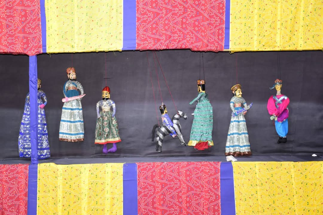 સ્ટેચ્યૂ ઓફ યુનિટી, એકતા નગર ખાતે રજૂ થયેલ રાજસ્થાનની પરંપરાગત કઠપૂતળીની કળા