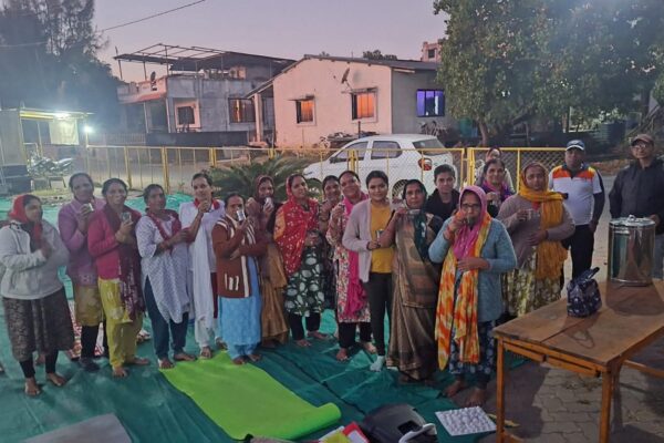 કોસંબા ગામ ખાતે ૩૧ દિવસીય મેદસ્વિતામુક્ત યોગ શિબિરનું આયોજન