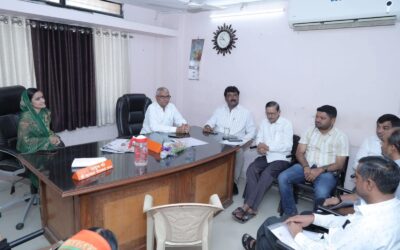 રાજ્યમંત્રી ત્રિકમભાઇ છાંગાના અધ્યક્ષસ્થાને વિકેન્દ્રીત જિલ્લા આયોજન માટે અંજાર તાલુકા આયોજન સમિતિની બેઠક યોજાઈ