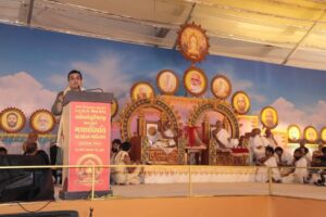 સુરતના વેસુ ખાતે આચાર્ય ભગવંત વિજય યશોવર્મસૂરીશ્વરજી મહારાજના ગચ્છાધિપતિ પદપ્રદાન સમારોહમાં સહભાગી બનતા મુખ્યમંત્રી ભૂપેન્દ્ર પટેલ