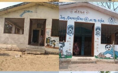 દાહોદ તાલુકાની ઘટક ૨ ની જાલત-૬,આગાવાડા-૫, અને ઉચવાણીયા-૯ આંગણવાડી કેન્દ્રનો ‘આંગણવાડી નવીનીકરણ ઝુંબેશ’ અંતર્ગત કાયાકલ્પ