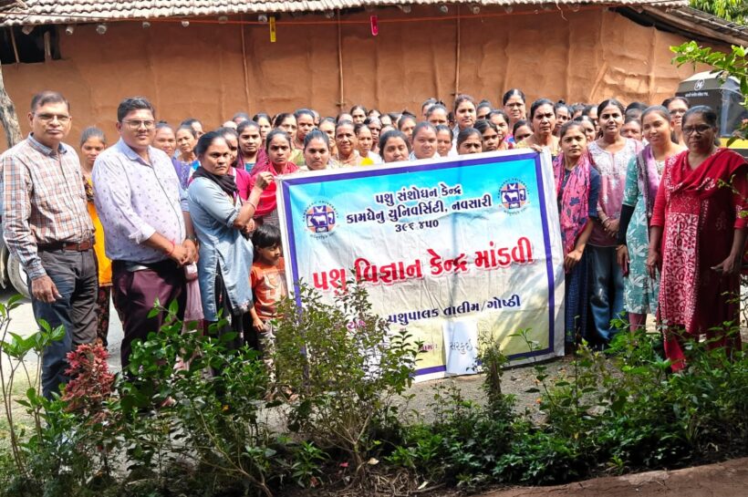 માંડવીના સરકુઈ ખાતે બે દિવસીય મહિલા પશુપાલકો માટે તાલીમ યોજાઈ