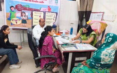 નગરાળા પ્રાથમિક આરોગ્ય કેન્દ્ર ખાતે CIN સંસ્થા વડોદરા દ્વારા સગર્ભા માતાઓની તપાસ