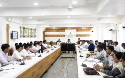 ભારત સરકારના માહિતી અને પ્રસારણ વિભાગના સંયુક્ત સચિવ કે.કે.નિરાલાના અધ્યક્ષ સ્થાને પીએમ શાળાઓના આચાર્યો સાથે યોજાઈ બેઠક