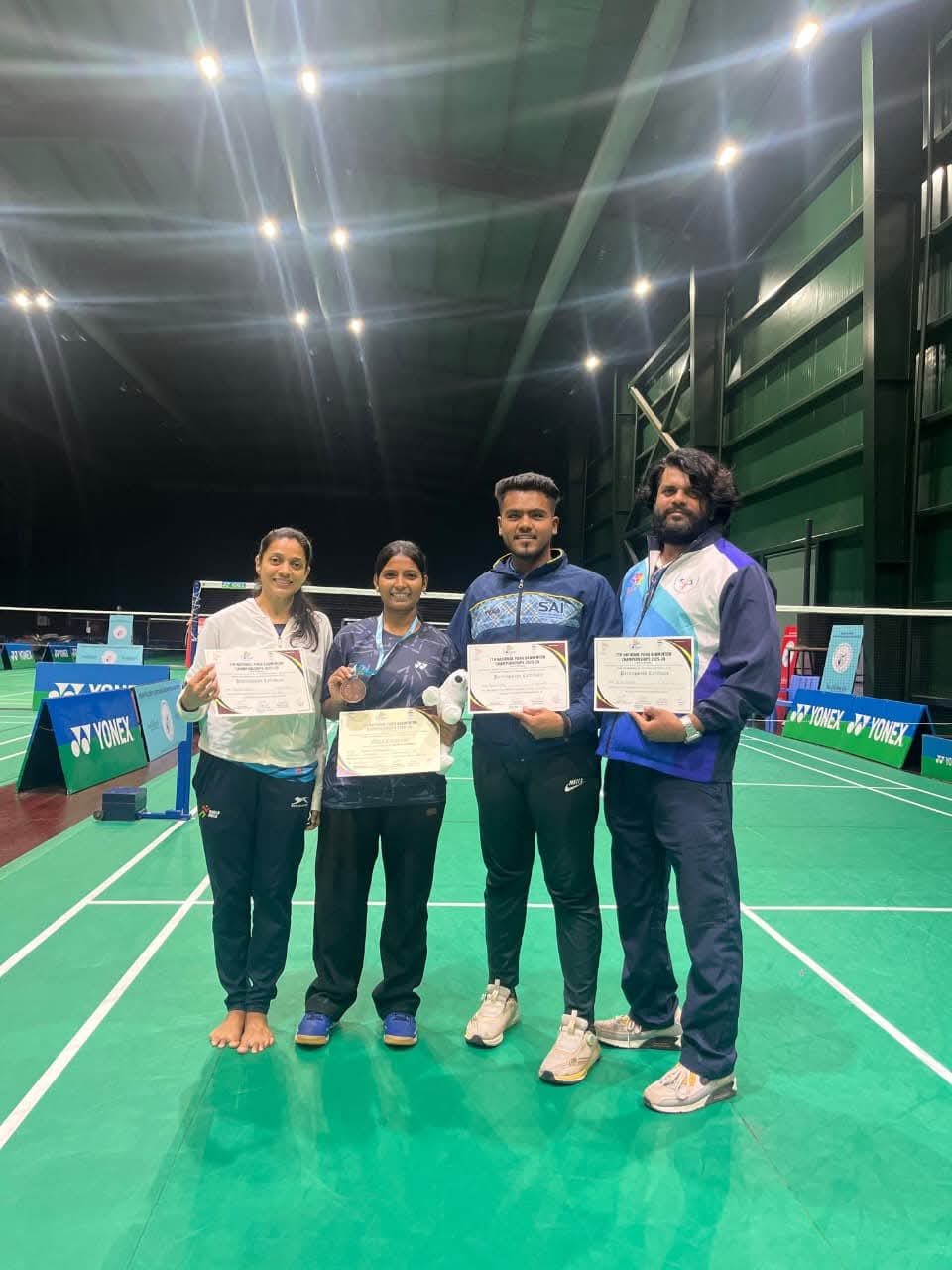 સુરતની પેરા બેડમિન્ટન ખેલાડી અનિશાકુમારી મહતોએ ૭મી ‘નેશનલ પેરા બેડમિન્ટન ચેમ્પિયનશીપ-૨૦૨૬માં મેળવ્યું બ્રોન્ઝ પદક