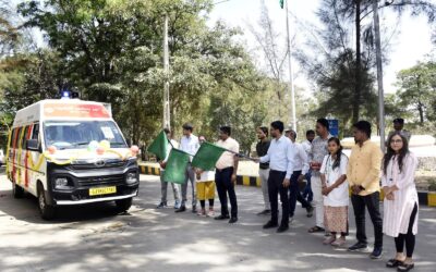 દાહોદ જિલ્લા સેવાસદનથી ધન્વંતરી આરોગ્ય રથને કલેક્ટરએ લીલી ઝંડી બતાવી પ્રસ્થાન કરાવ્યું